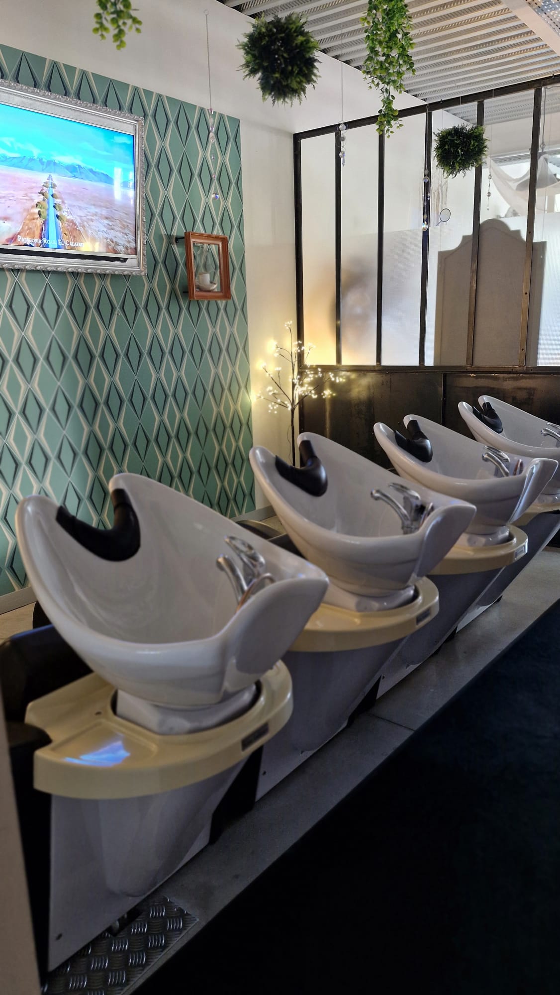 Espace soins et coiffure du salon SLAM